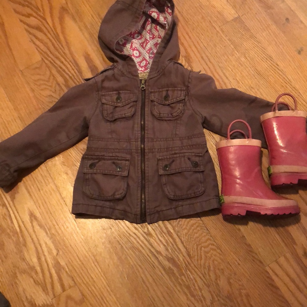 Hooded  cotton jacket